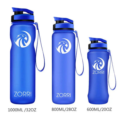 Gourde Sport Plastique - Zorri - MenVibes-shop Bleu-Foncé-1000-ml