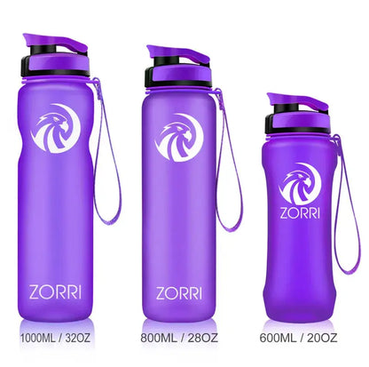 Gourde Sport Plastique - Zorri - MenVibes-shop Violet-1000-ml